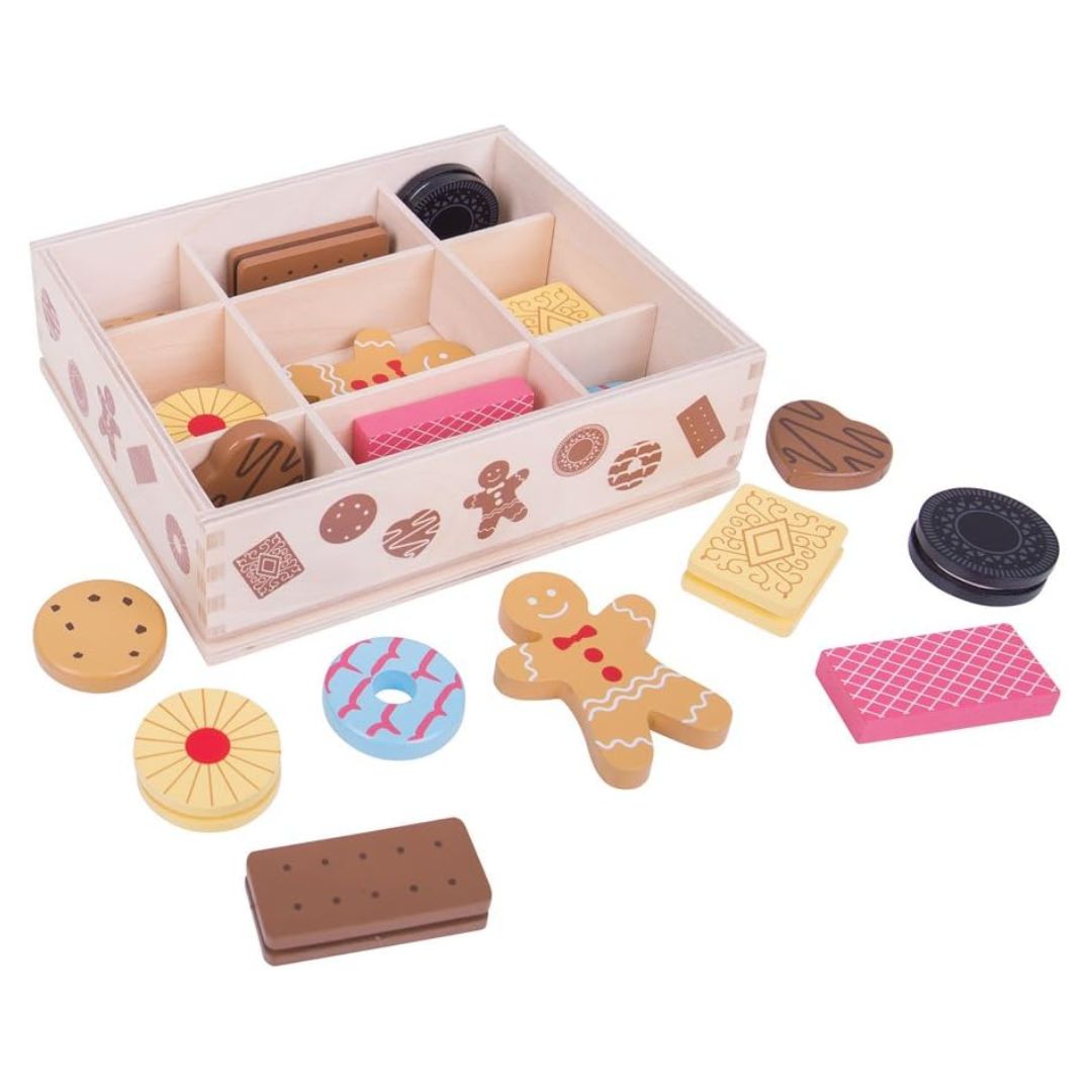 Bigjigs Wooden Box of Biscuits