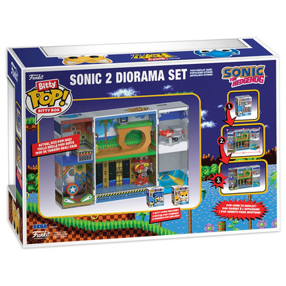 Bitty Pop! Bitty Box Sonic 2 Diorama Set