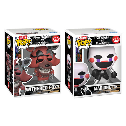 Bitty Pop! Five Nights at Freddy's 2 Pack - Withered Foxy and Marionette