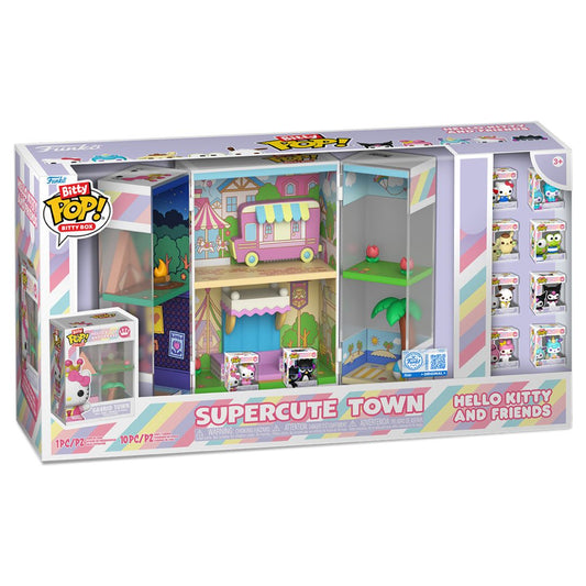 Bitty Pop! Bitty Box Hello Kitty & Friends Supercute Town