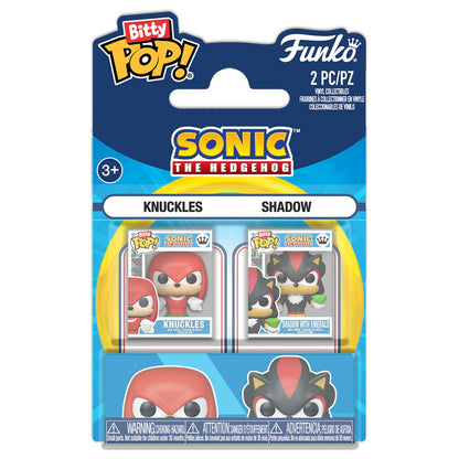 Bitty Pop! Sonic The Hedgehog 2 Pack - Knuckles and Shadow