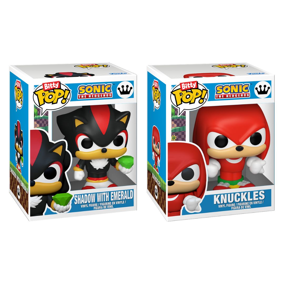 Bitty Pop! Sonic The Hedgehog 2 Pack - Knuckles and Shadow