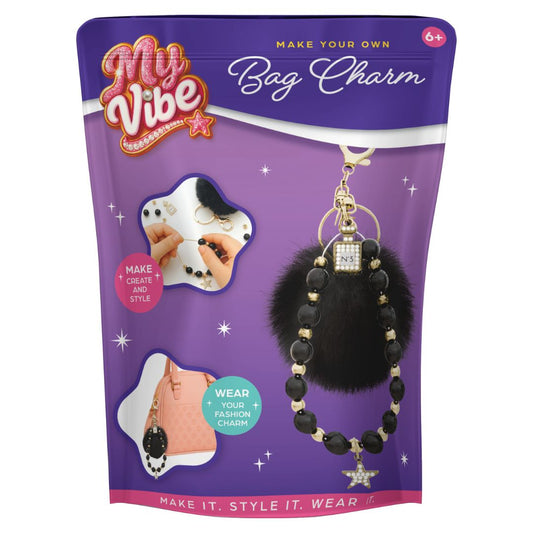 My Vibe Bag Charm - Midnight Star