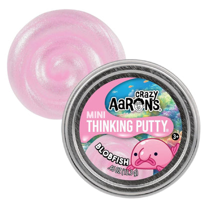Crazy Aaron's Thinking Putty Blobfish Mini Tin