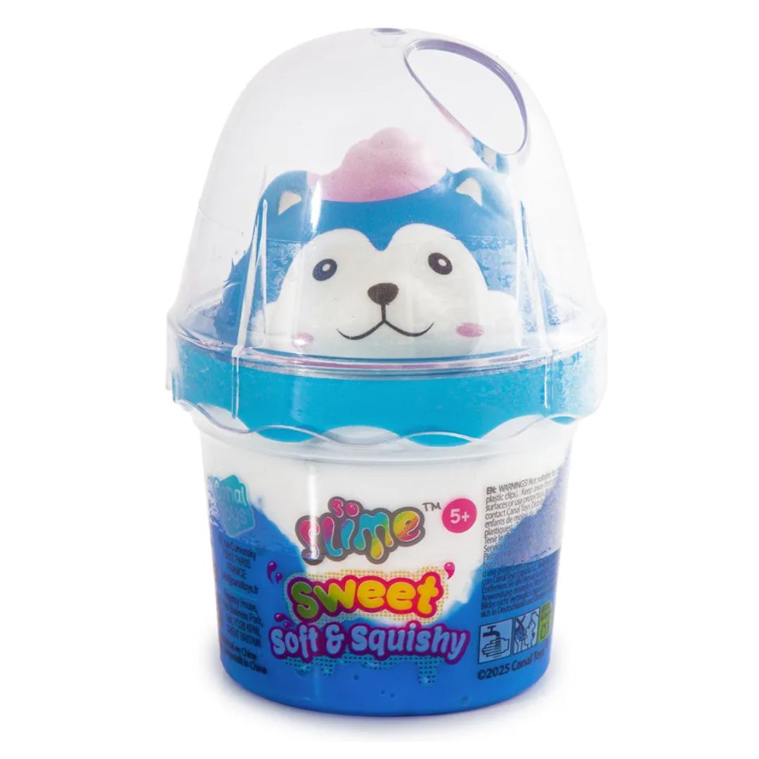 So Slime Sweet Soft & Squishy Pot Blue