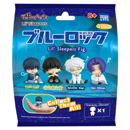 Twinchees Blue Lock Lil Sleepers Figurine Blind Bag