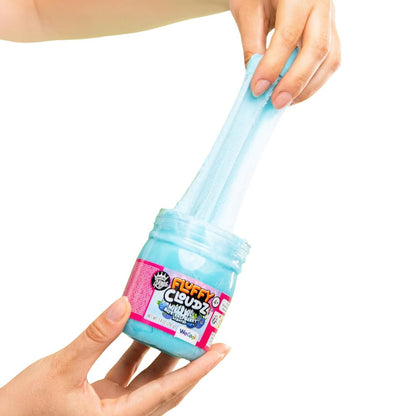 Compound Kings Fluffy Clouds Slime Jar Blue Raspberry Scented