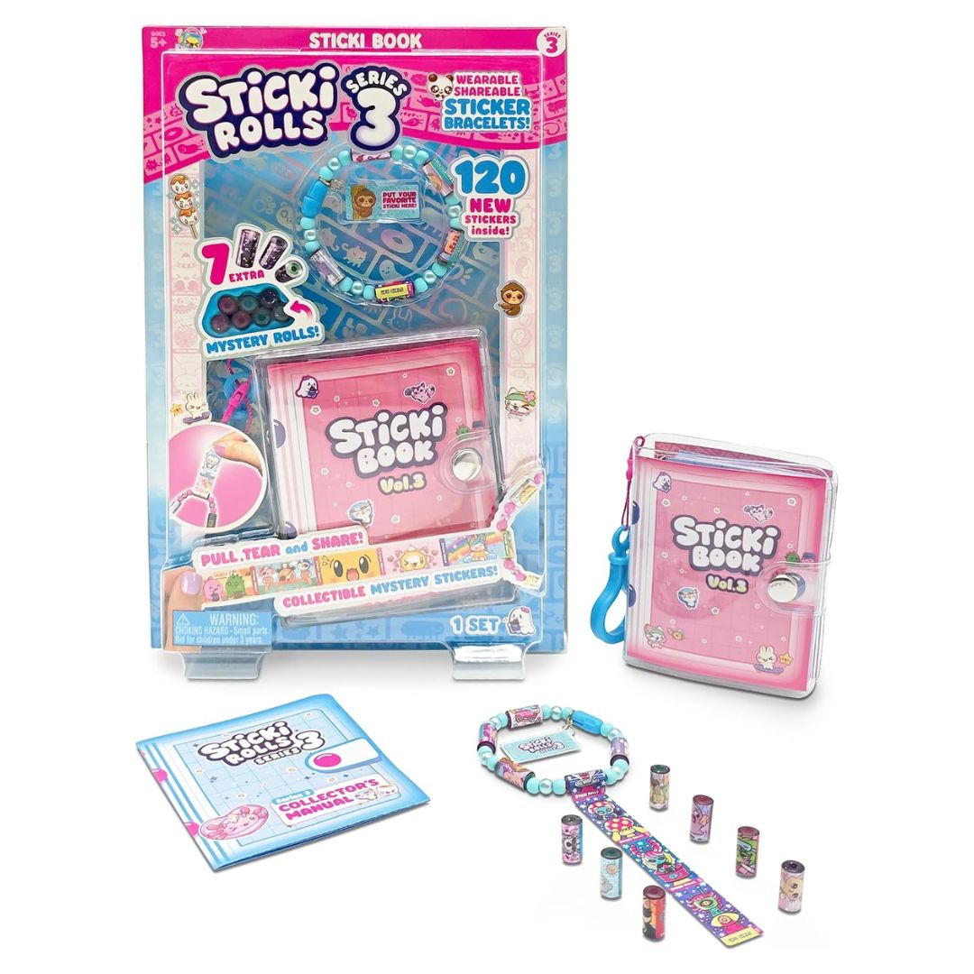 Sticki Rolls Sticki Book Series 3