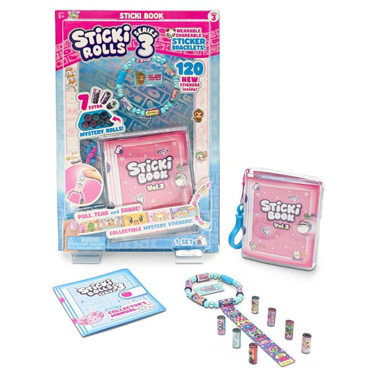 Sticki Rolls Sticki Book Series 3