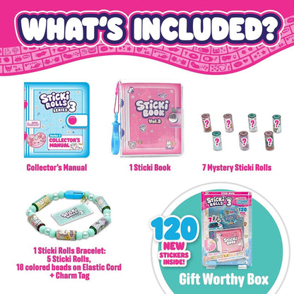 Sticki Rolls Sticki Book Series 3