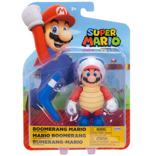 Super Mario 4" Boomerang Mario with Boomerang Figure