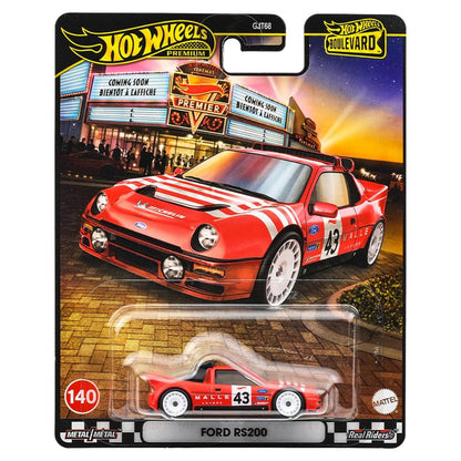 Hot Wheels Premium Boulevard Ford RS200