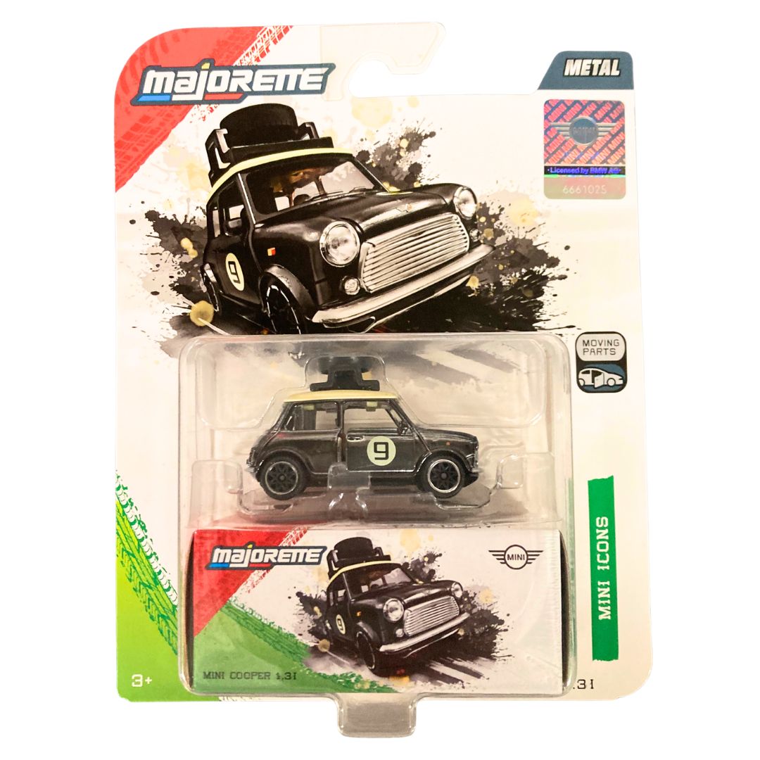Majorette Deluxe Cars Mini Icons 1:64 Mini Cooper 1.3i Black