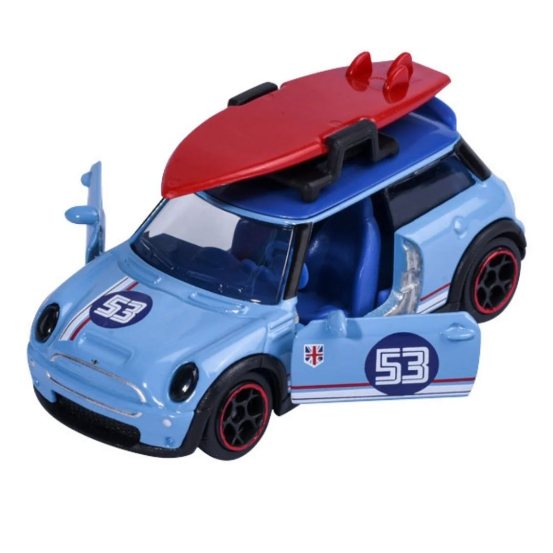 Majorette Deluxe Cars Mini Icons 1:64 Mini Cooper S Blue