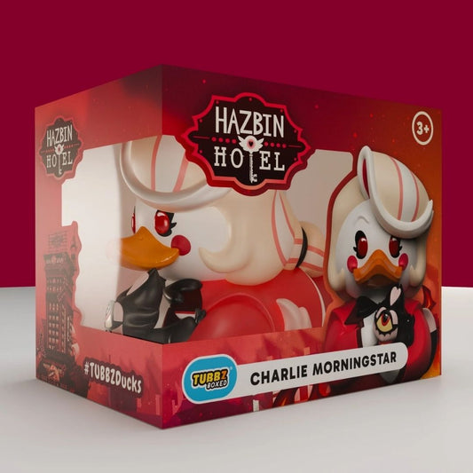 TUBBZ Rubber Duck Boxed Edition Hazbin Hotel Charlie Morningstar