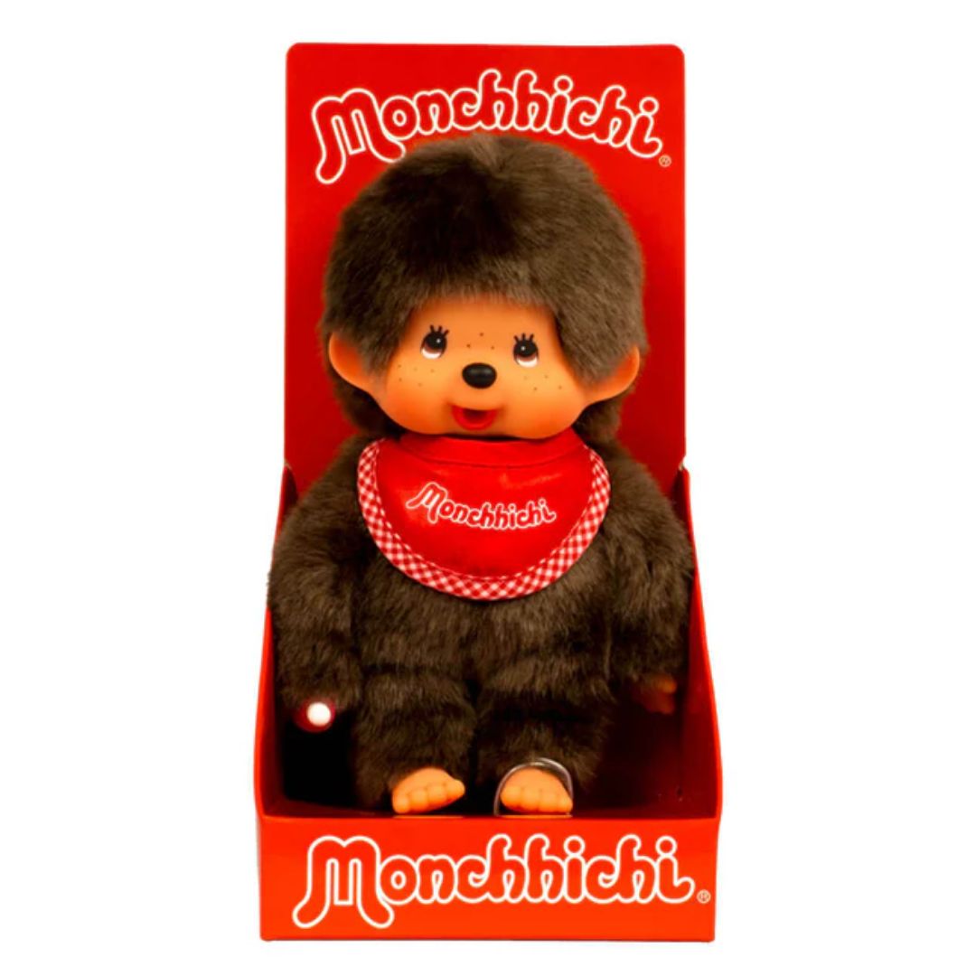 Monchhichi Plush Doll Red Boy