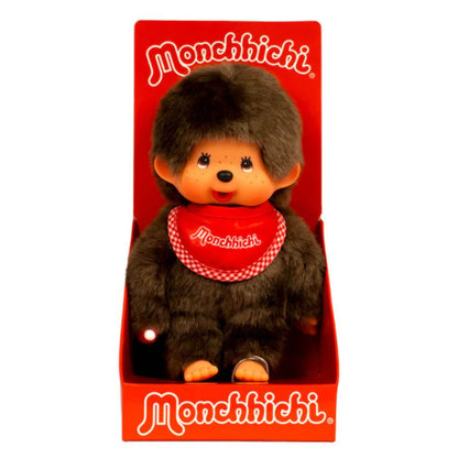 Monchhichi Plush Doll Red Boy