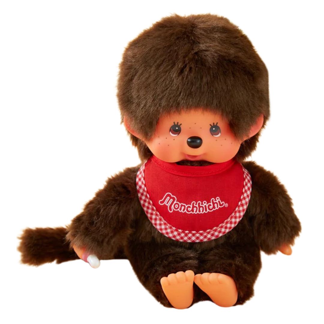 Monchhichi Plush Doll Red Boy