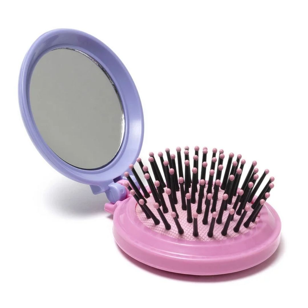 Legami Hairbrush with Mirror Unicorn