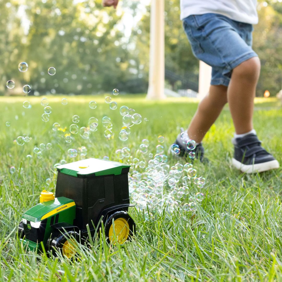 John Deere Bubble 'n Go Tractor