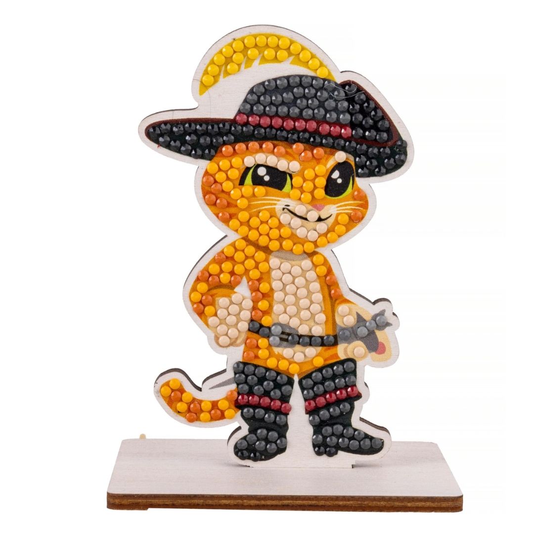 Crystal Art Buddies Series 8 Shrek - Puss In Boots