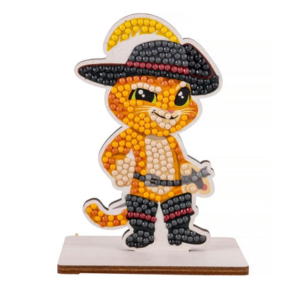 Crystal Art Buddies Series 8 Shrek - Puss In Boots