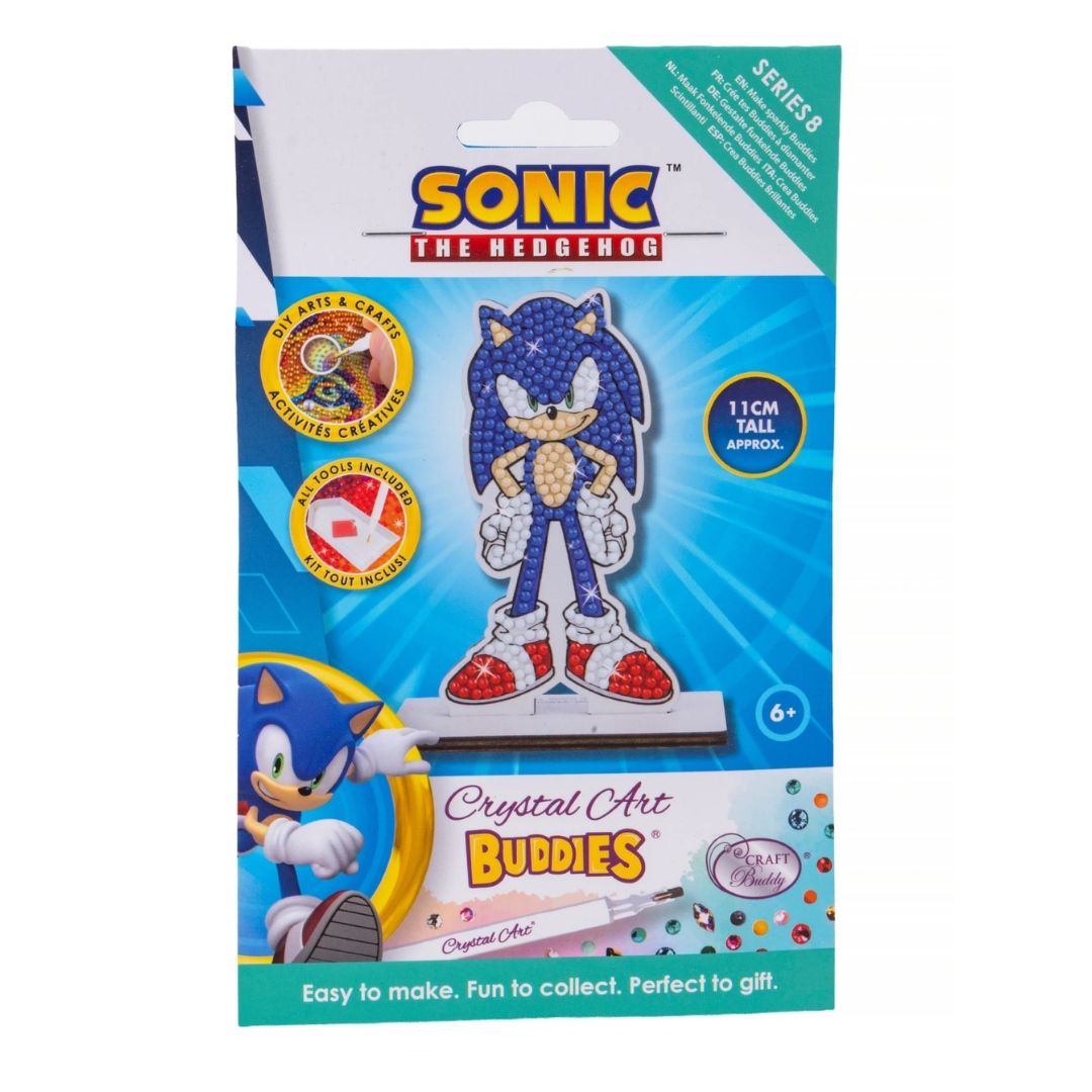 Crystal Art Buddies Series 8 Sonic The Hedgehog - Sonic