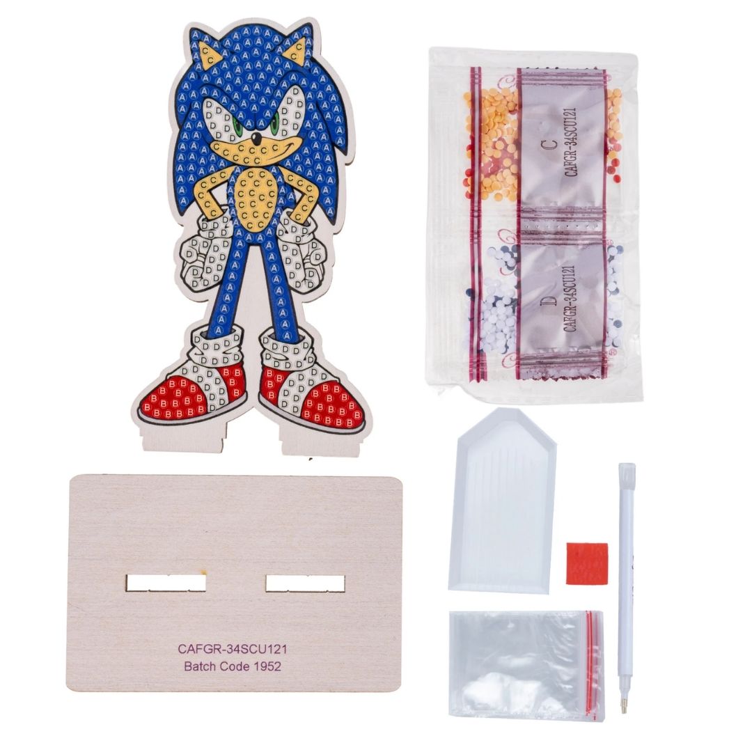 Crystal Art Buddies Series 8 Sonic The Hedgehog - Sonic