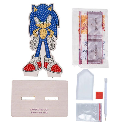 Crystal Art Buddies Series 8 Sonic The Hedgehog - Sonic