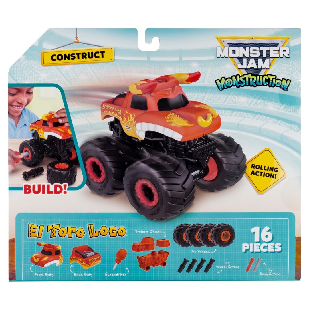Monster Jam Monstruction Buildable El Toro Loco