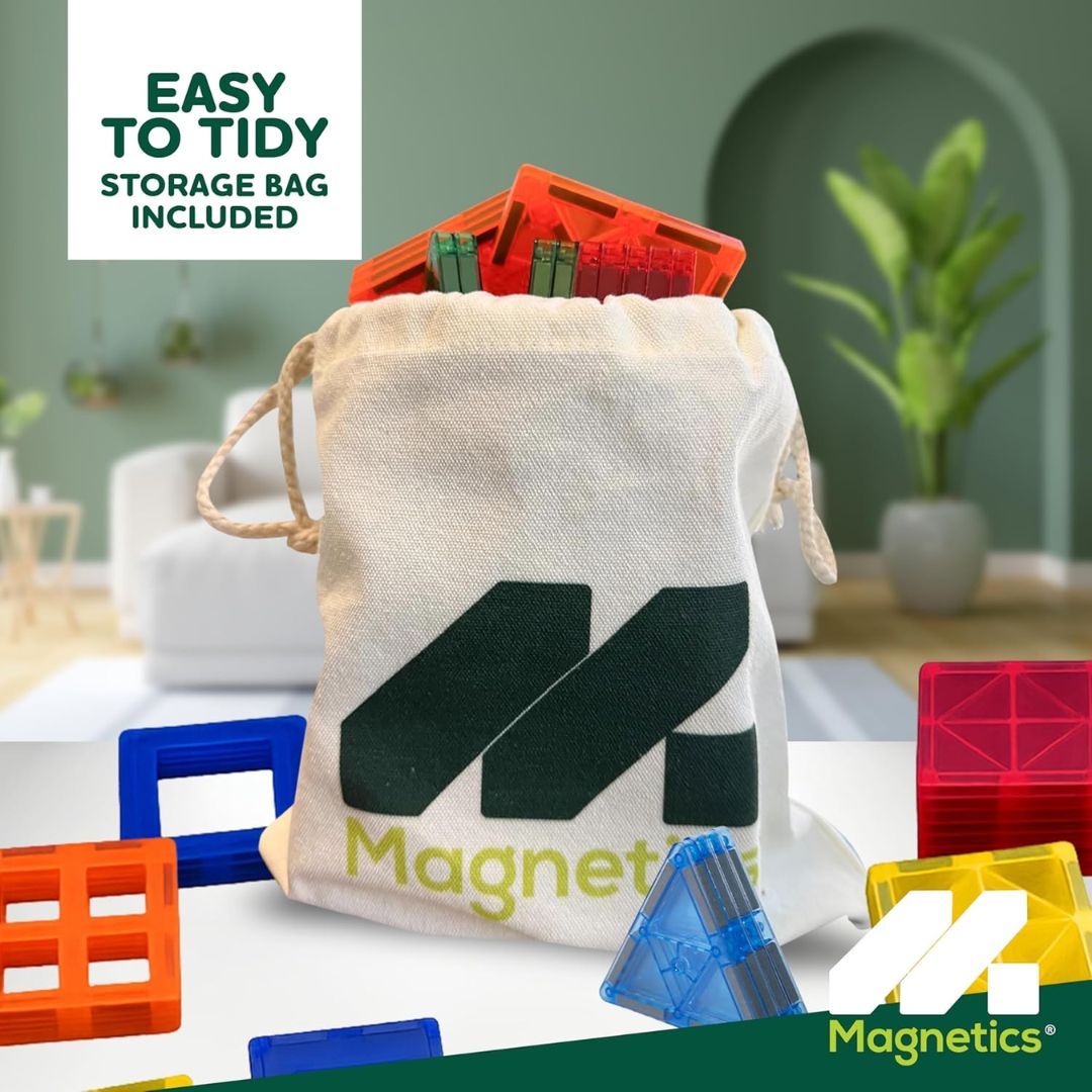Magnetics Magnetic Tiles Building Set
