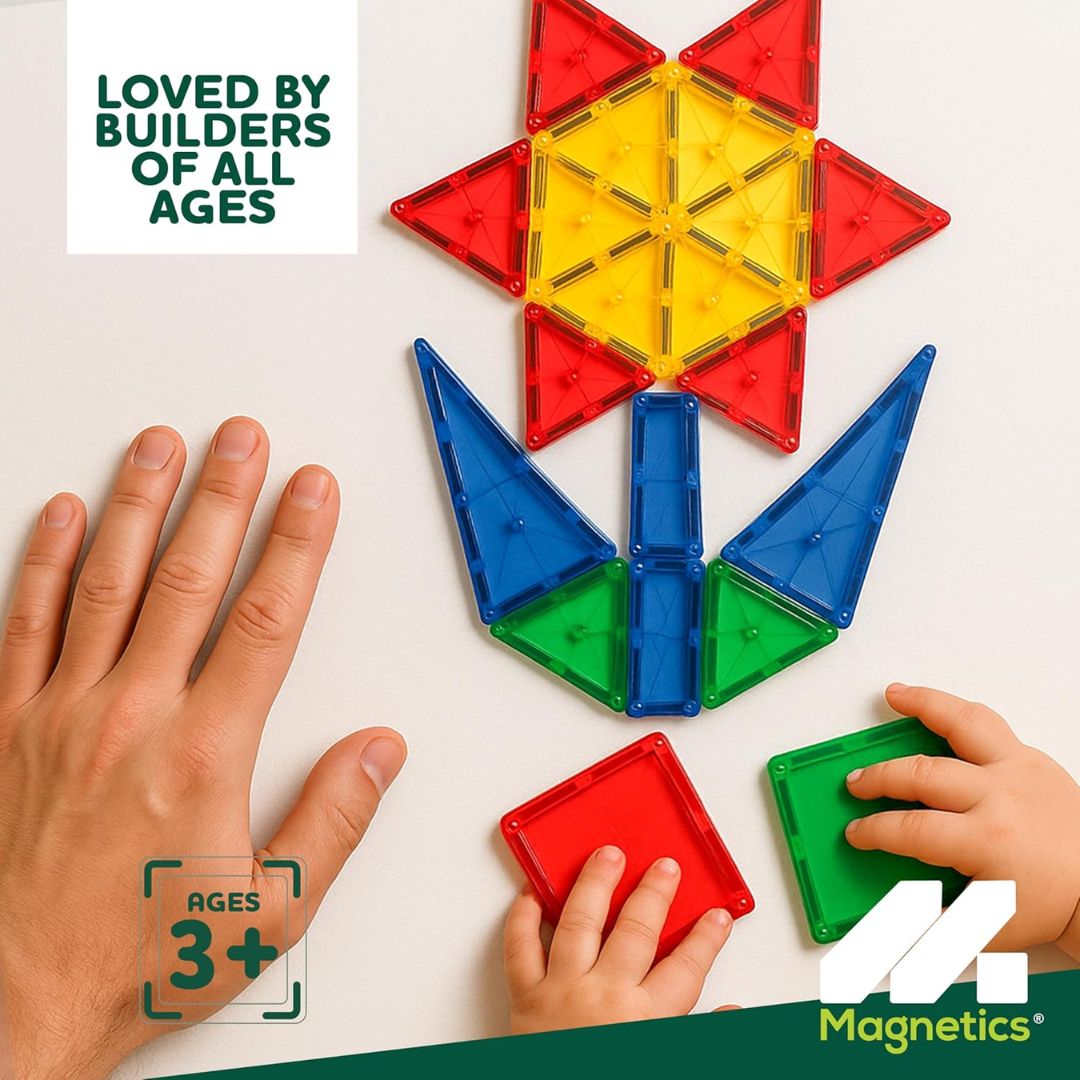 Magnetics Magnetic Tiles Building Set
