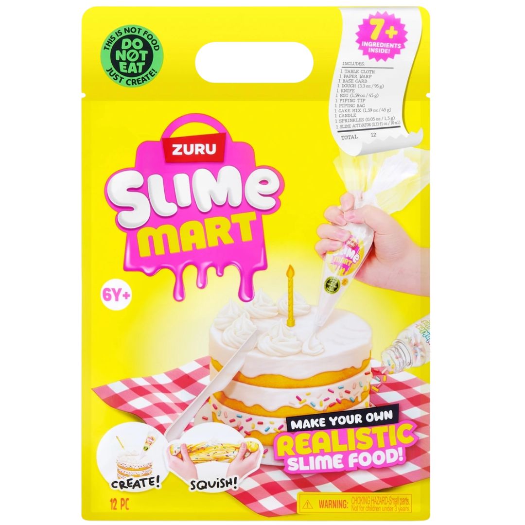 Slime Mart Small Bag Birthday Cake