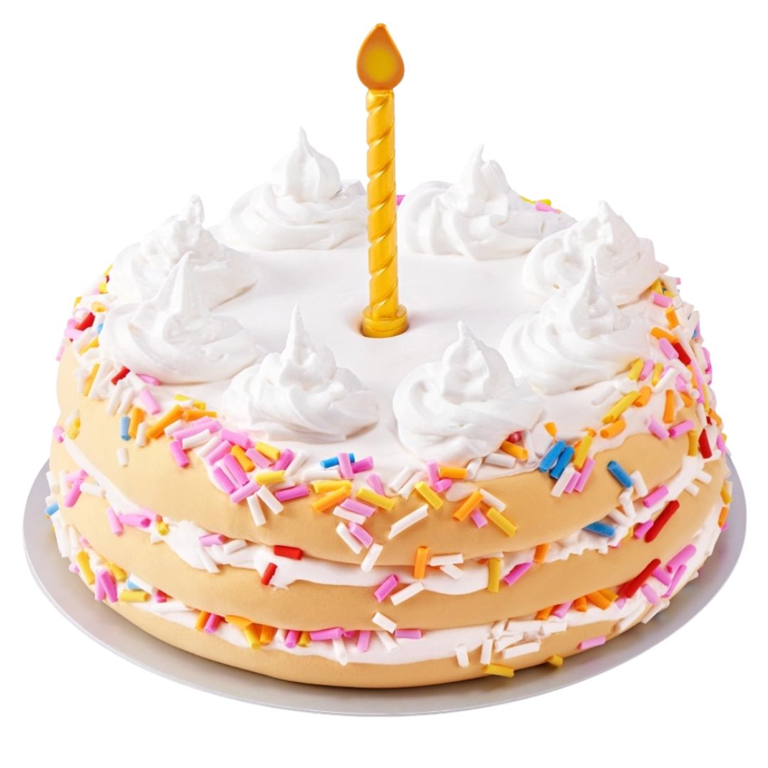 Slime Mart Small Bag Birthday Cake