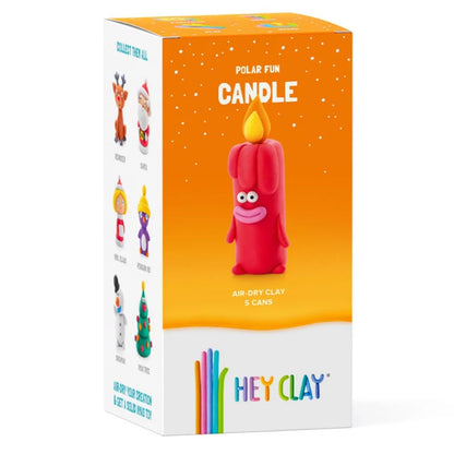 Hey Clay Winter Holidays - Candle