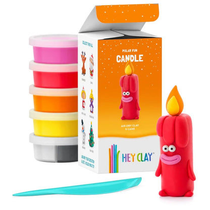 Hey Clay Winter Holidays - Candle