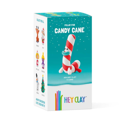 Hey Clay Winter Holidays - Candy Cane