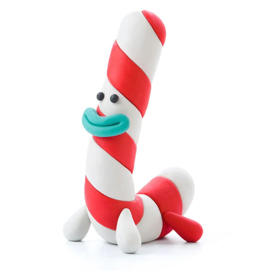 Hey Clay Winter Holidays - Candy Cane
