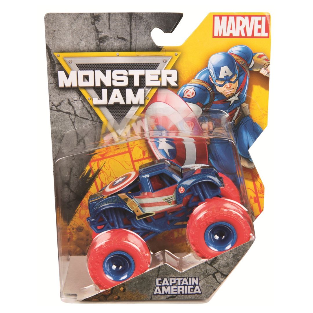 Monster Jam 1:64 Series 5 Marvel Captain America