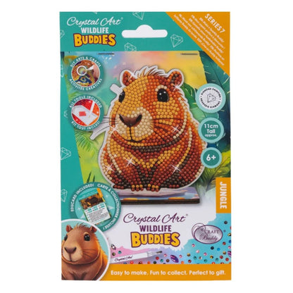 Crystal Art Wildlife Buddies Capybara Series 7 - Capybara