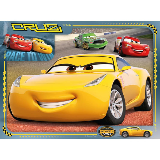 Ravensburger 4 Puzzles in a Box Cars 3