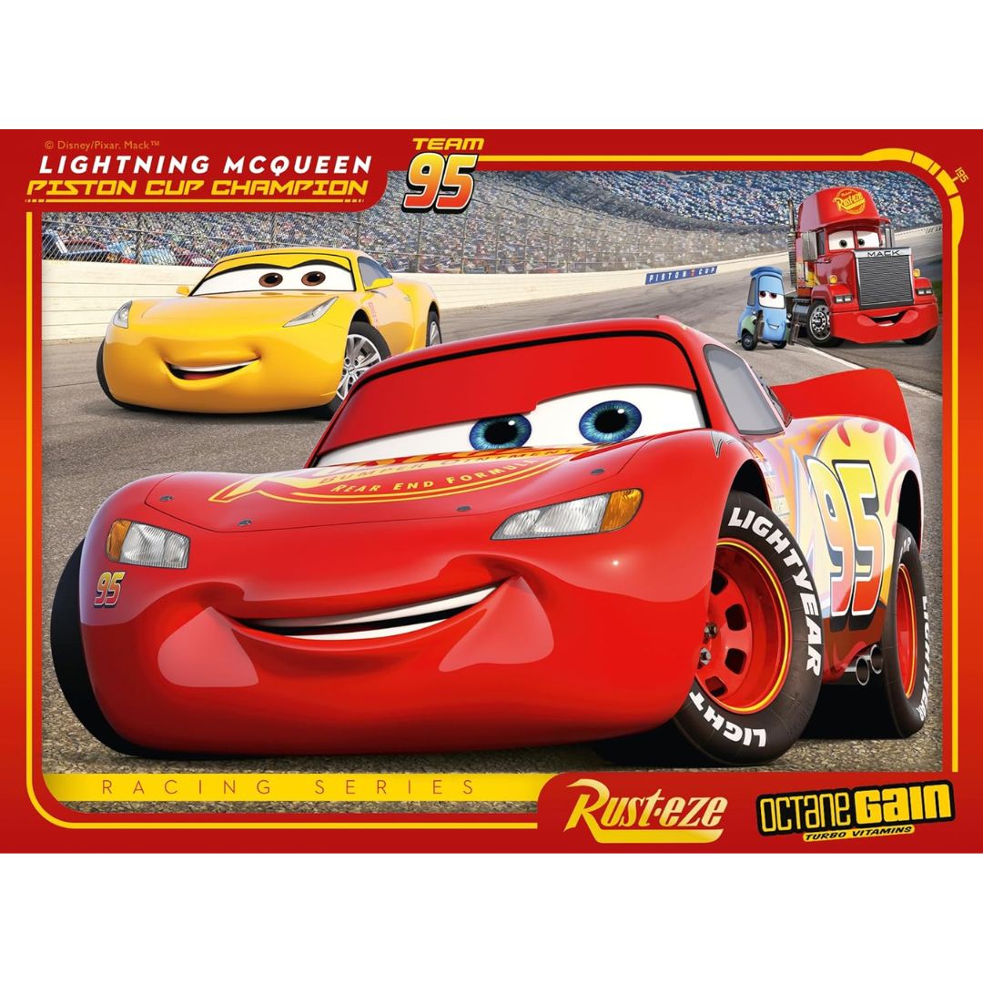 Ravensburger 4 Puzzles in a Box Cars 3