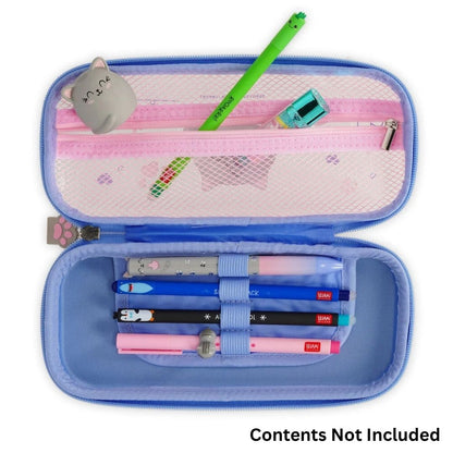 Legami Rigid Transparent Pencil Case Kitty
