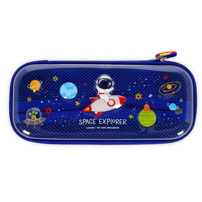 Legami Rigid Transparent Pencil Case Space