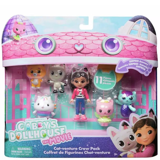 Gabby's Dollhouse Cat-venture Crew Pack