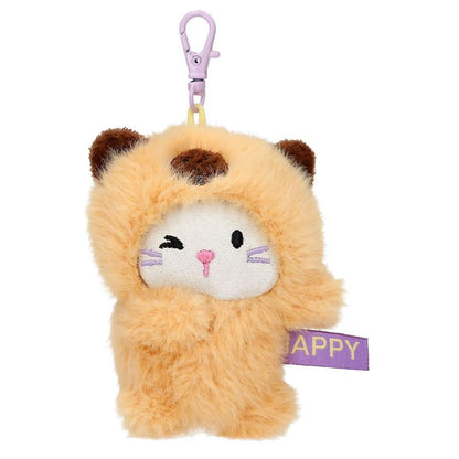 Lolli Riot Plush Charms Tiny Crew Kitten Happy