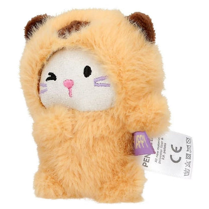 Lolli Riot Plush Charms Tiny Crew Kitten Happy