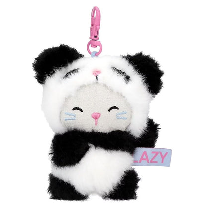 Lolli Riot Plush Charms Tiny Crew Kitten Lazy