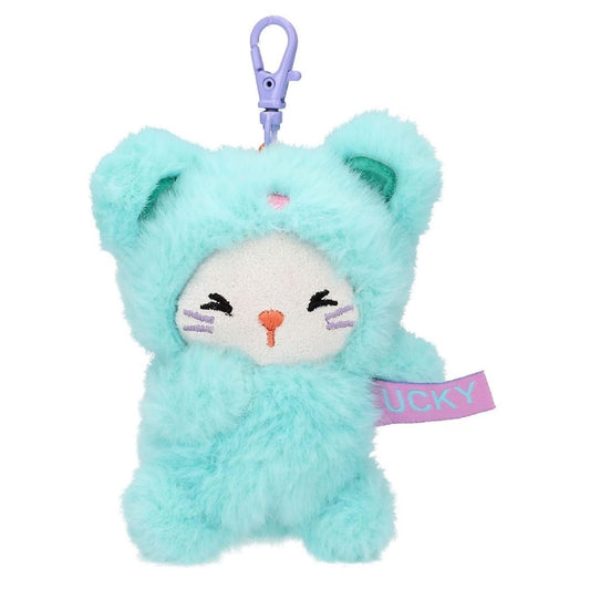 Lolli Riot Plush Charms Tiny Crew Kitten Lucky