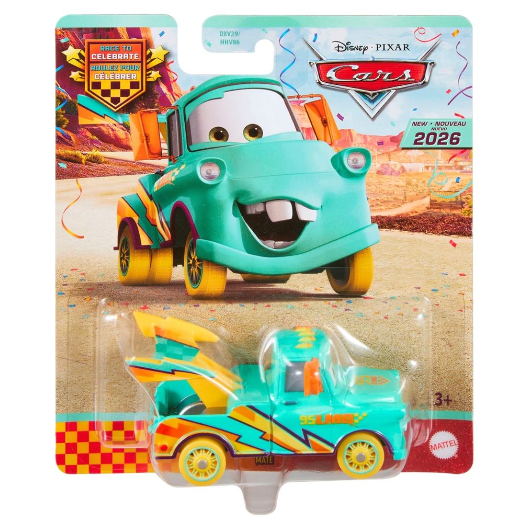 Disney Pixar Cars 1:55 Die Cast - Race To Celebrate Mater